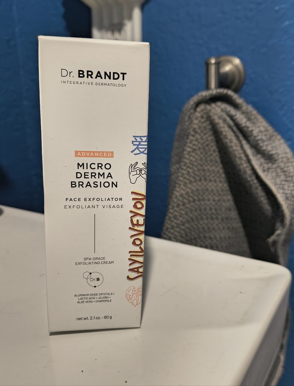 Dr. Brandt Advanced Microdermabrasion Face Exfoliator Full Size 2.1 oz NIB